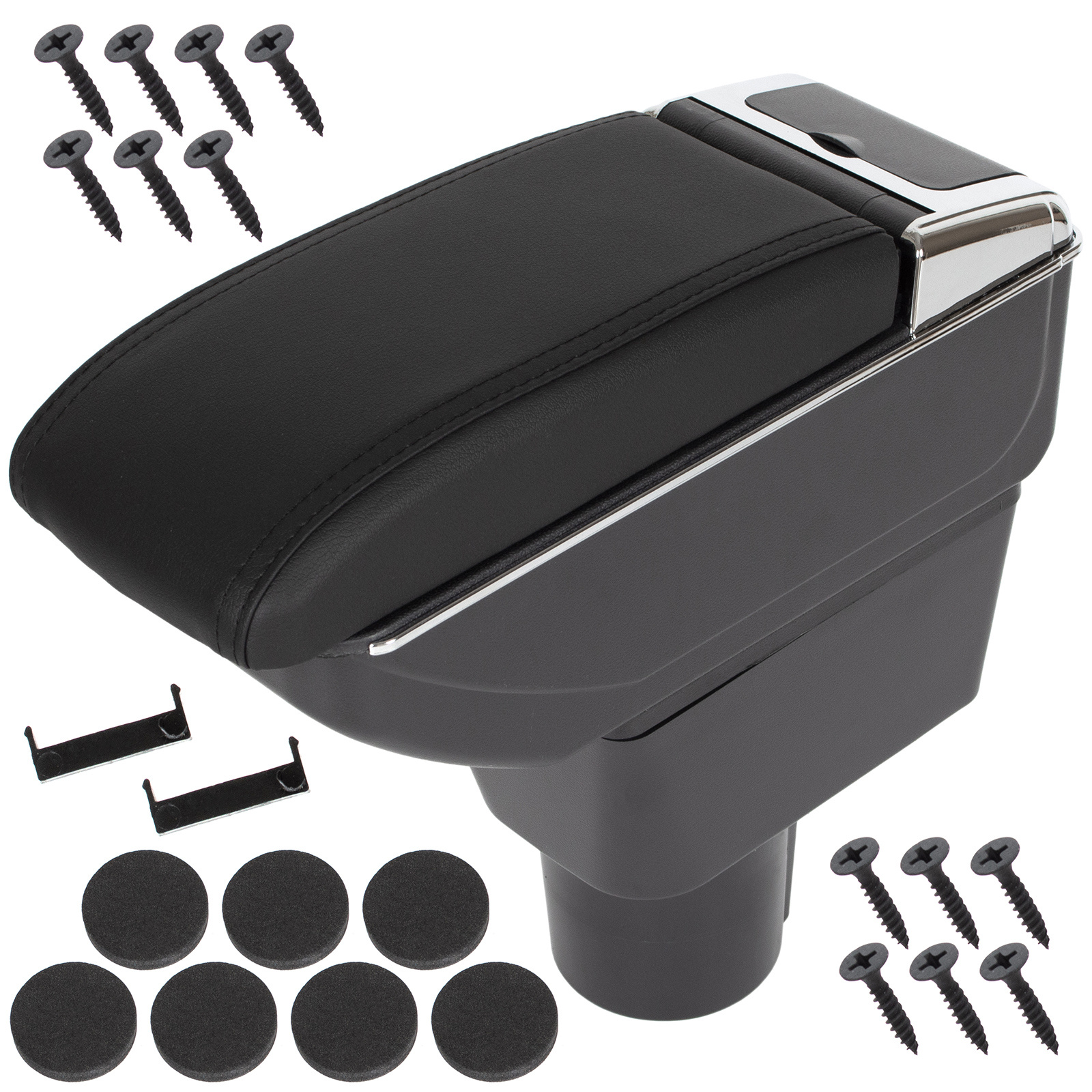 cotiera Cotiera premium Dacia Duster I 2010-2017 PIELE ECO NEGRA