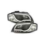 Faruri LED DRL EVO compatibil cu AUDI A3 8P (05.2003-03.2008) Negru