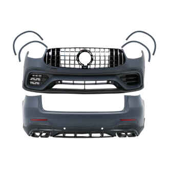 Pachet Exterior compatibil cu Mercedes GLC SUV Facelift X253 (2020-Up) GLC63 Design