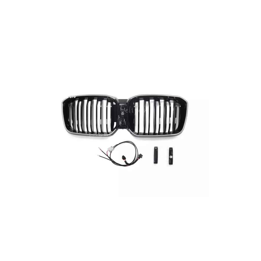 Grila radiator LED BMW X3 G08 2023+ piano black
