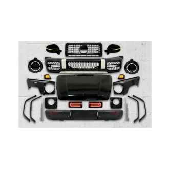 Pachet Exterior de Conversie Wide Body 2018+ G63 Design compatibil cu Mercedes W463 G-Class (2008-2017)
