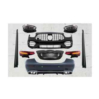 Kit Exterior Complet de Conversie compatibil cu Mercedes E-Class W213 (2016-2019) la Facelift 2020 E63s Design