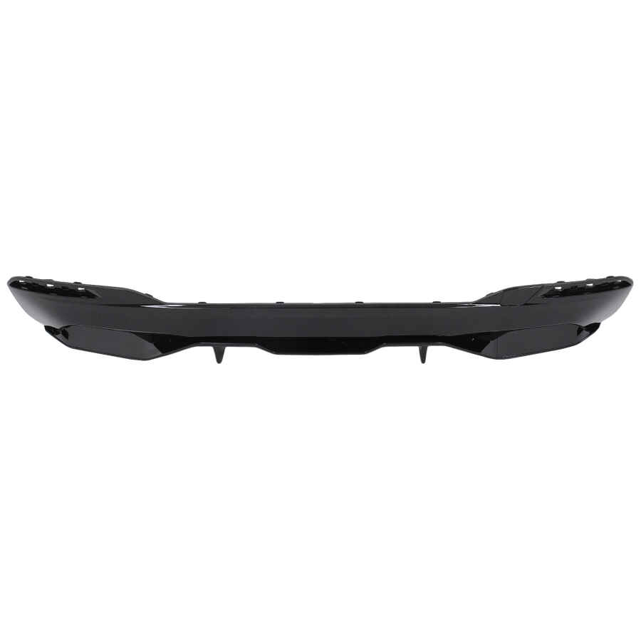 Difuzor Bara Spate compatibil cu BMW Seria 5 G30 G31 2017 2019 M5 Design Negru Lucios 3