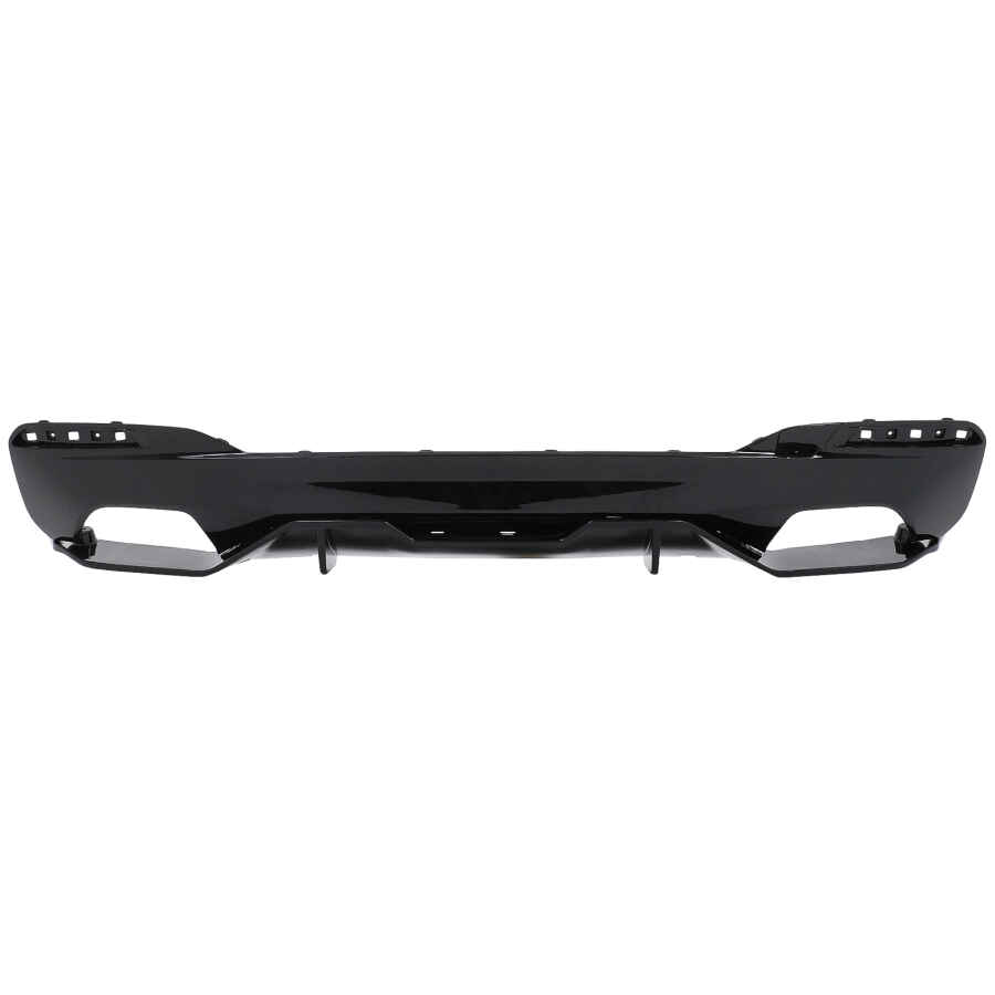 Difuzor Bara Spate compatibil cu BMW Seria 5 G30 G31 (2017-2019) M5 Design Negru Lucios