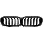 Grile Centrale cu LED compatibil cu BMW Seria 5 G30 G31 LCI (07.2020-2023) Negru Lucios