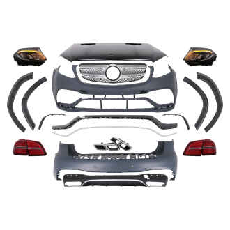 Pachet Exterior Complet compatibil cu Mercedes GL-Class X166 (2012-2016) Conversie la 2016 GL63 Design