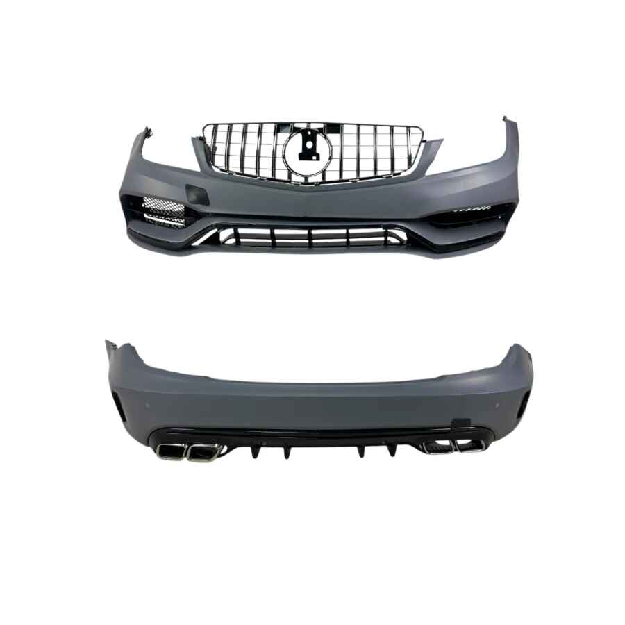 Pachet exterior - body kit Mercedes c-class W204 2011-2013 conversie W205 AMG
