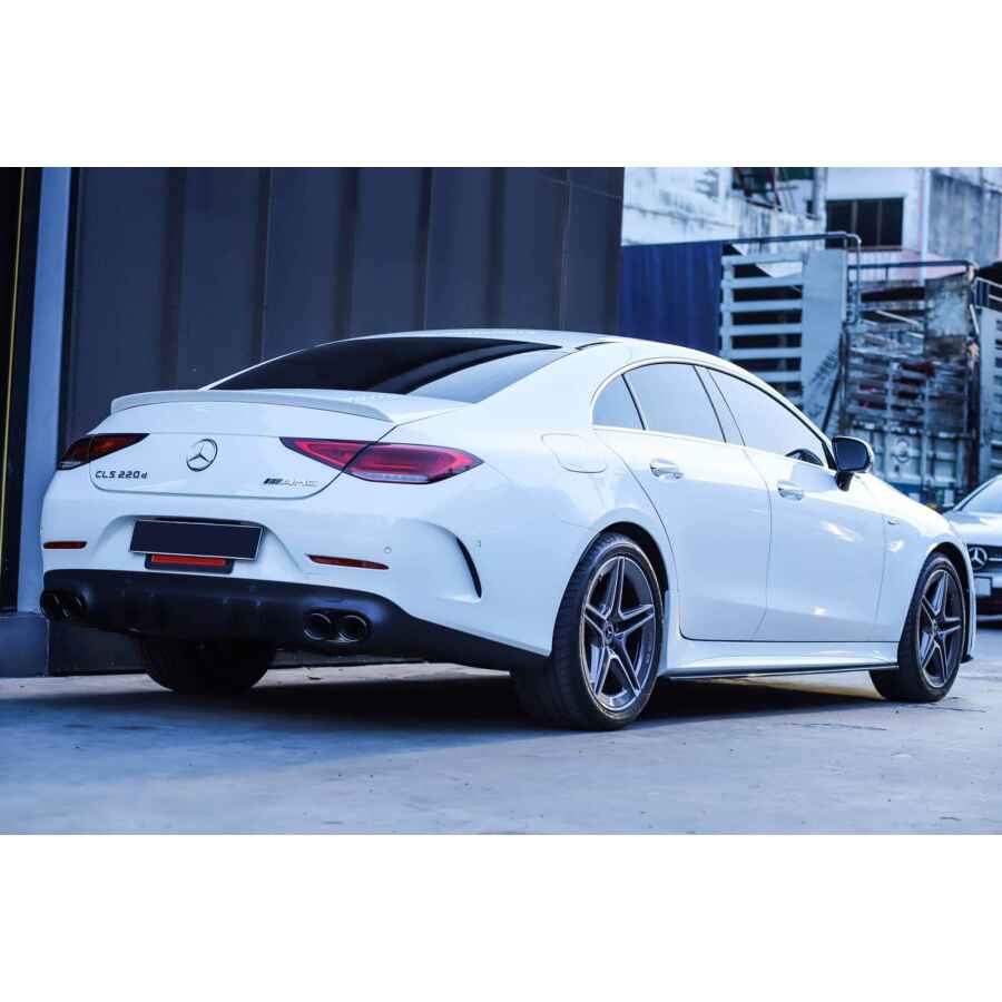Difuzor bara sapte cu ornamente evacuare Mercedes CLS 2018- bara amg