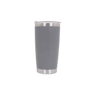 Cana Termoizolanta Otel Inoxidabil SS304 cu Capac Perete Dublu 590ml Gri