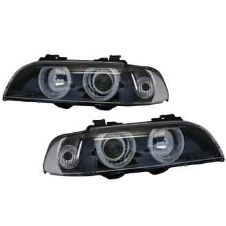 Faruri Angel Eyes compatibil cu BMW Seria 5 E39 (1996-2003) Facelift Design