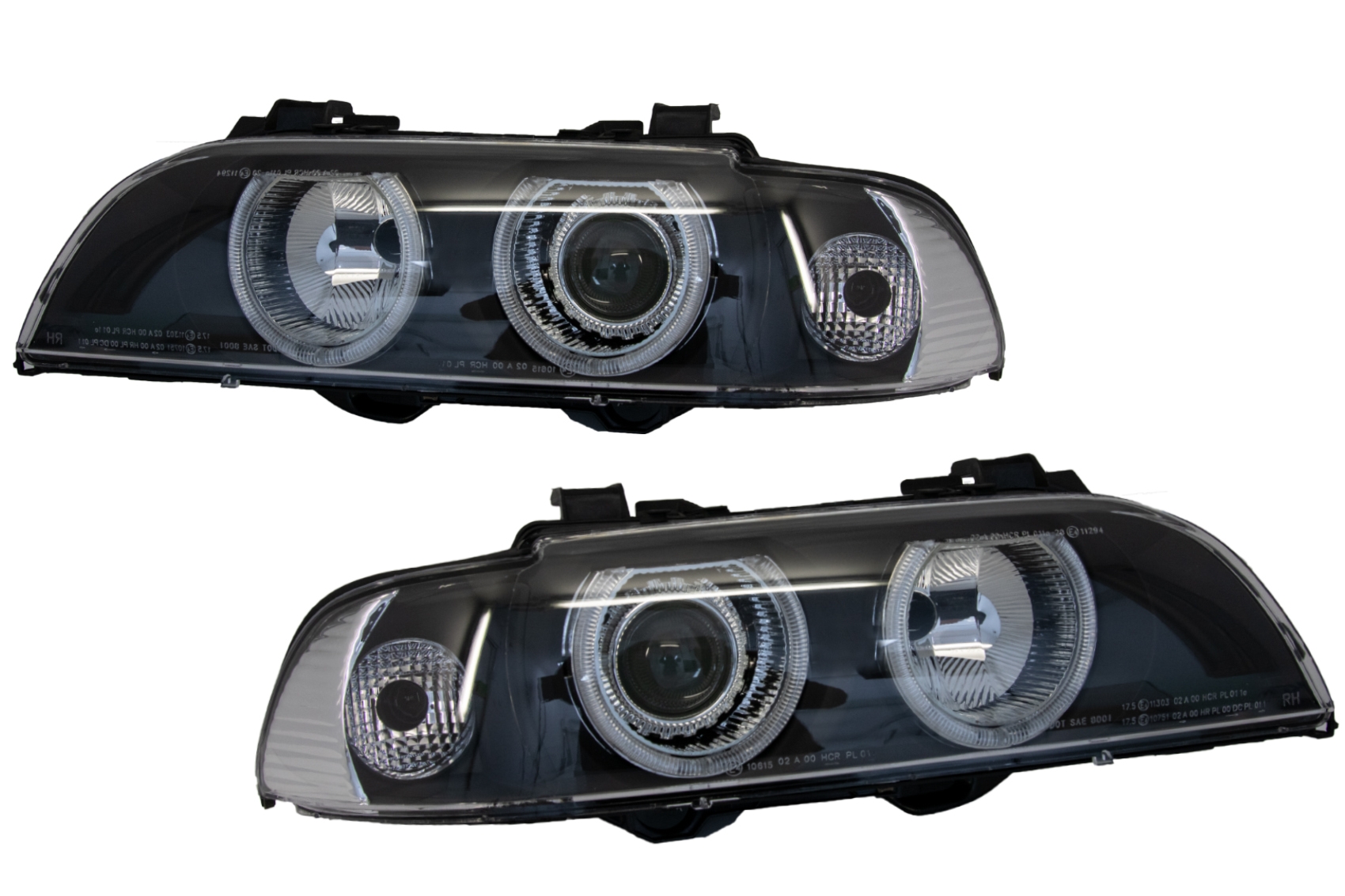 Faruri Angel Eyes compatibil cu BMW Seria 5 E39 (1996-2003) Facelift Design Faruri Angel Eyes compatibil cu BMW Seria 5 E39 (1996-2003) Facelift Design