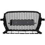 Grila Bara Fata compatibil cu Audi Q5 8R Facelift (2012-2015) Negru Lucios
