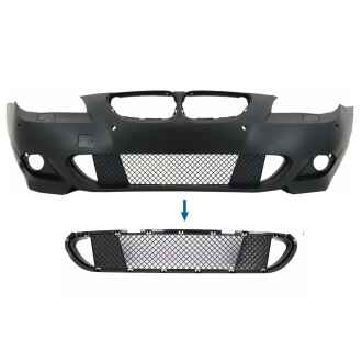 Grila Central Inferioara Bara Fata compatibil cu BMW Seria 5 E60 E61 (2003-2010) M-Tech