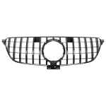Grila Centrala compatibil cu Mercedes GLE Coupe C292 (2015-2018) GLE W166 SUV (2015-2018) GT-R Panamericana Design Black