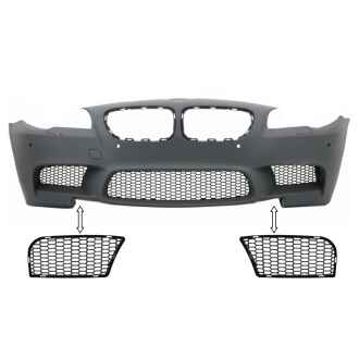 Grile Laterale compatibil cu BMW Seria 5 F10 F11 (2010-2014) pentru bara fata M5 Sport Design
