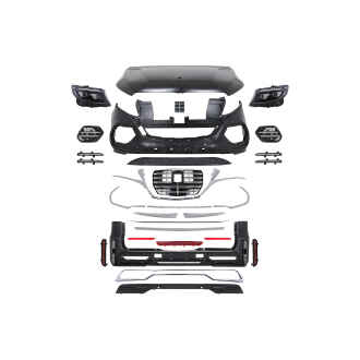 Kit Exterior Complet compatibil cu Mercedes V-Class W447 (2014-2023) Conversie la 2024 Design