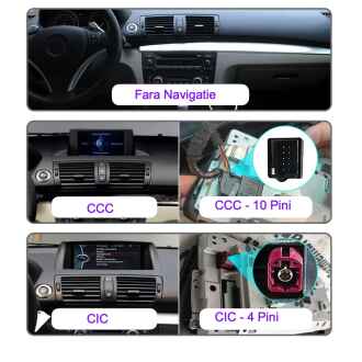 Navigatie Dedicata BMW Seria 1 E81 E82 E87 E88 (2005-2013)