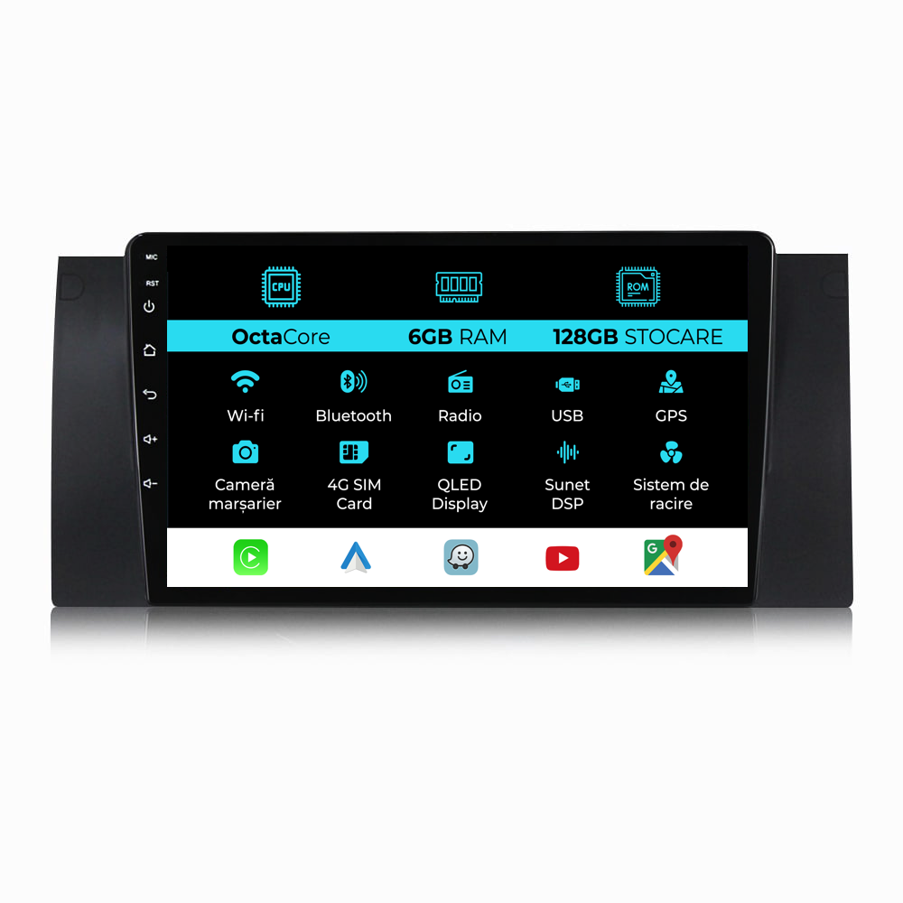 Navigatie Dedicata BMW Seria5 E39 X5 E53 (1995-2003) Navigatie Dedicata BMW Seria5 E39 X5 E53 (1995-2003)