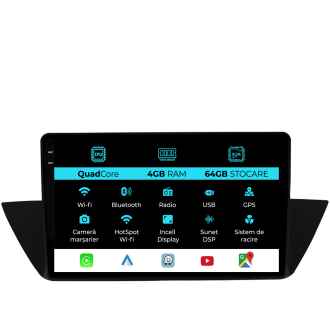 Navigatie Dedicata BMW X1 E84 (2009-2015)