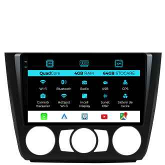 Navigatie Dedicata Bmw Seria 1 E82 E88 E81 E87 (2004-2011)