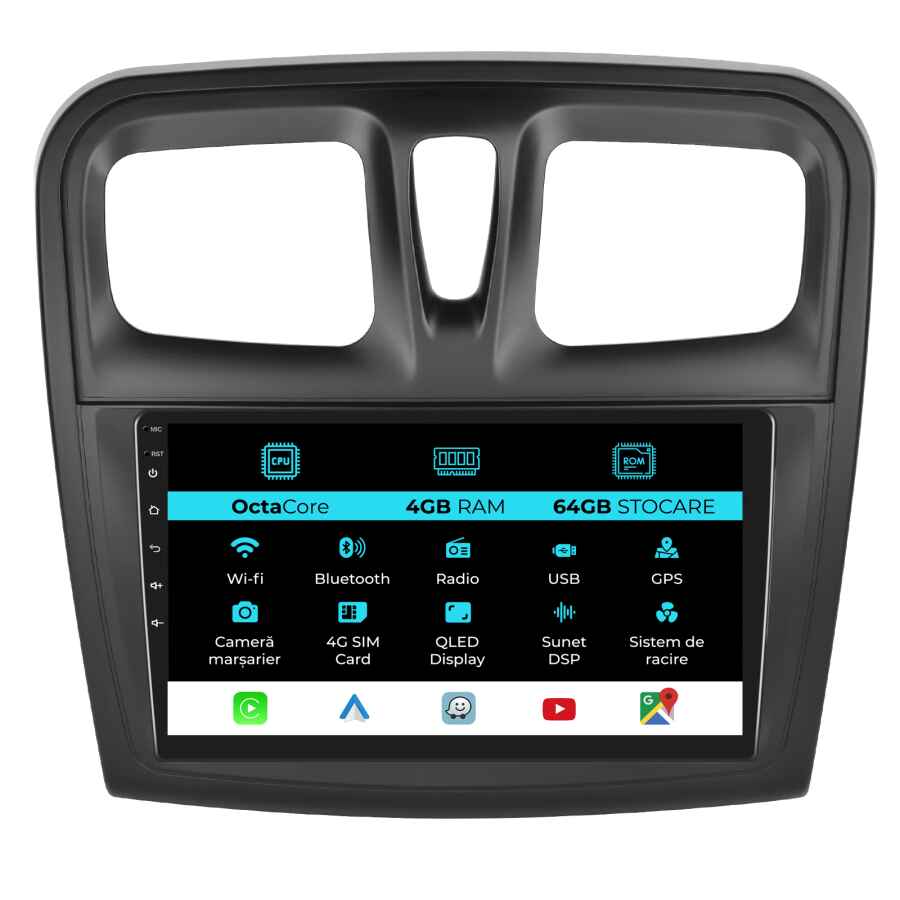Navigatie Dedicata Dacia Logan Sandero (2012-2020)
