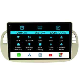 Navigatie Dedicata Fiat 500 (2007-2015)