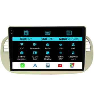 Navigatie Dedicata Fiat 500 (2007-2015)