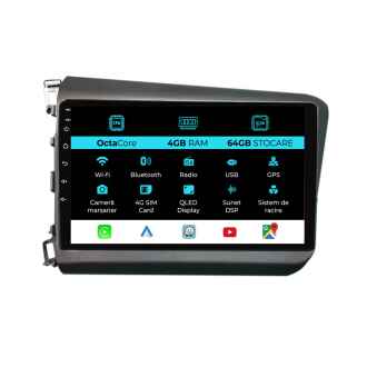 Navigatie Dedicata Honda Civic IX Sedan  (2011-2015)