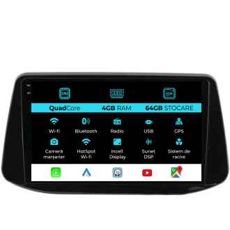 Navigatie Dedicata Hyundai I30 (2017-2022)