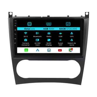 Navigatie Dedicata Mercedes C-Class W203 CLK W209 (2005 - 2009)