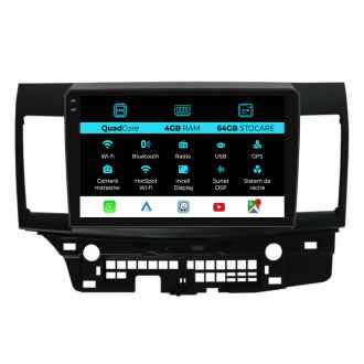 Navigatie Dedicata Mitsubishi Lancer (2007-2013)