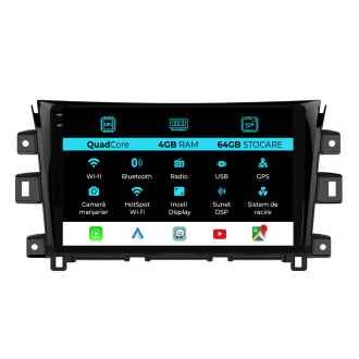 Navigatie Dedicata Nissan Navara (2015-2022)