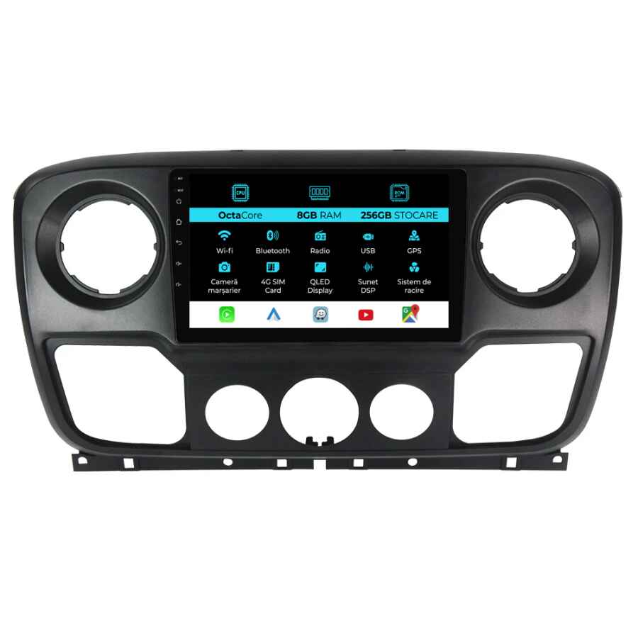 Navigatie Dedicata Opel Movano Renault Master Nissan NV400 (2010-2020)
