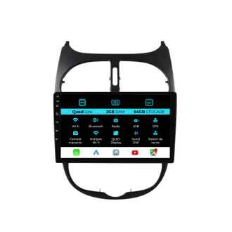 Navigatie Dedicata Peugeot 206 (2001-2008)