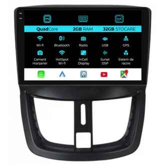 Navigatie Dedicata Peugeot 207 (2006-2015)