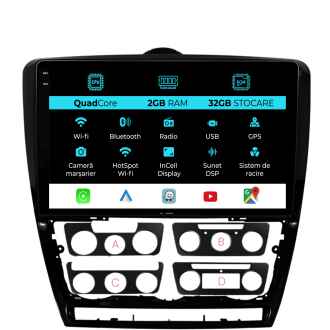 Navigatie Dedicata Skoda Octavia 2 (2004-2013)