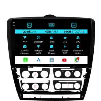 Navigatie Dedicata Skoda Octavia 2 (2004-2013)