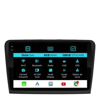 Navigatie Dedicata Skoda Superb 2 (2008-2015)