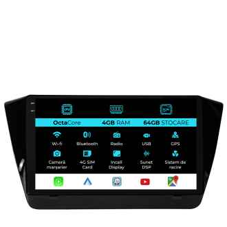 Navigatie Dedicata Skoda Superb 3 (2015-2019)