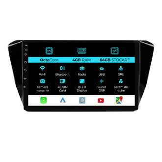 Navigatie Dedicata Skoda Superb 3 (2015-2019)