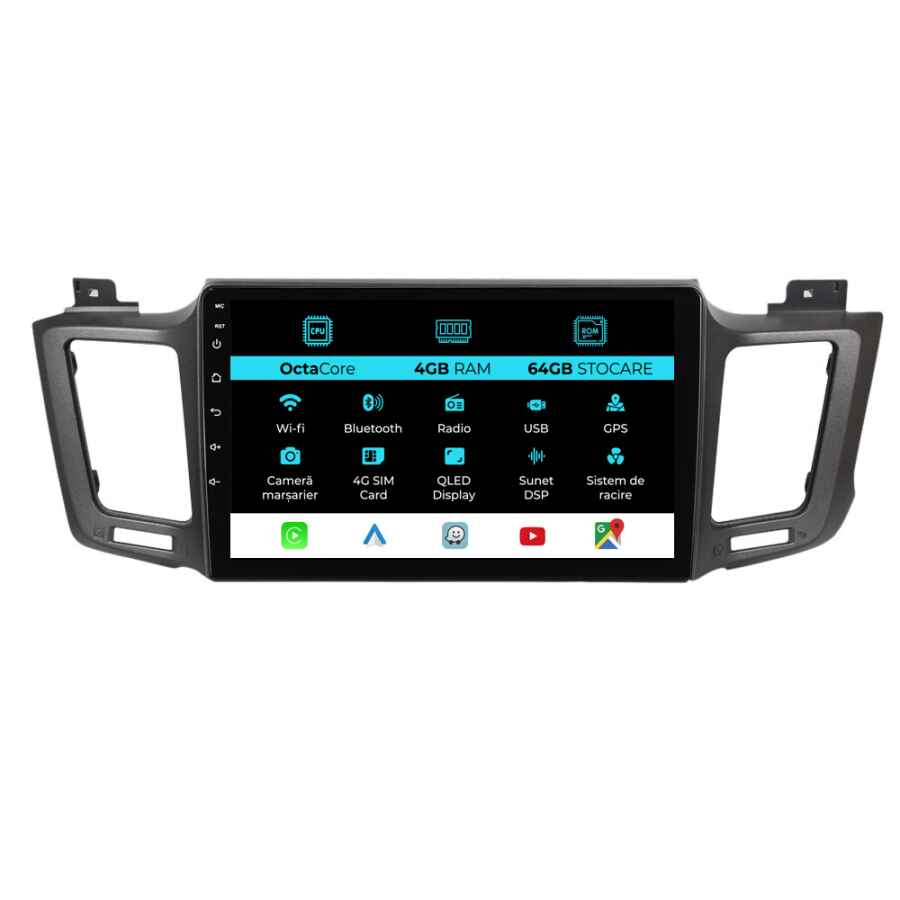 Navigatie Dedicata Toyota Rav 4 (2012-2018)