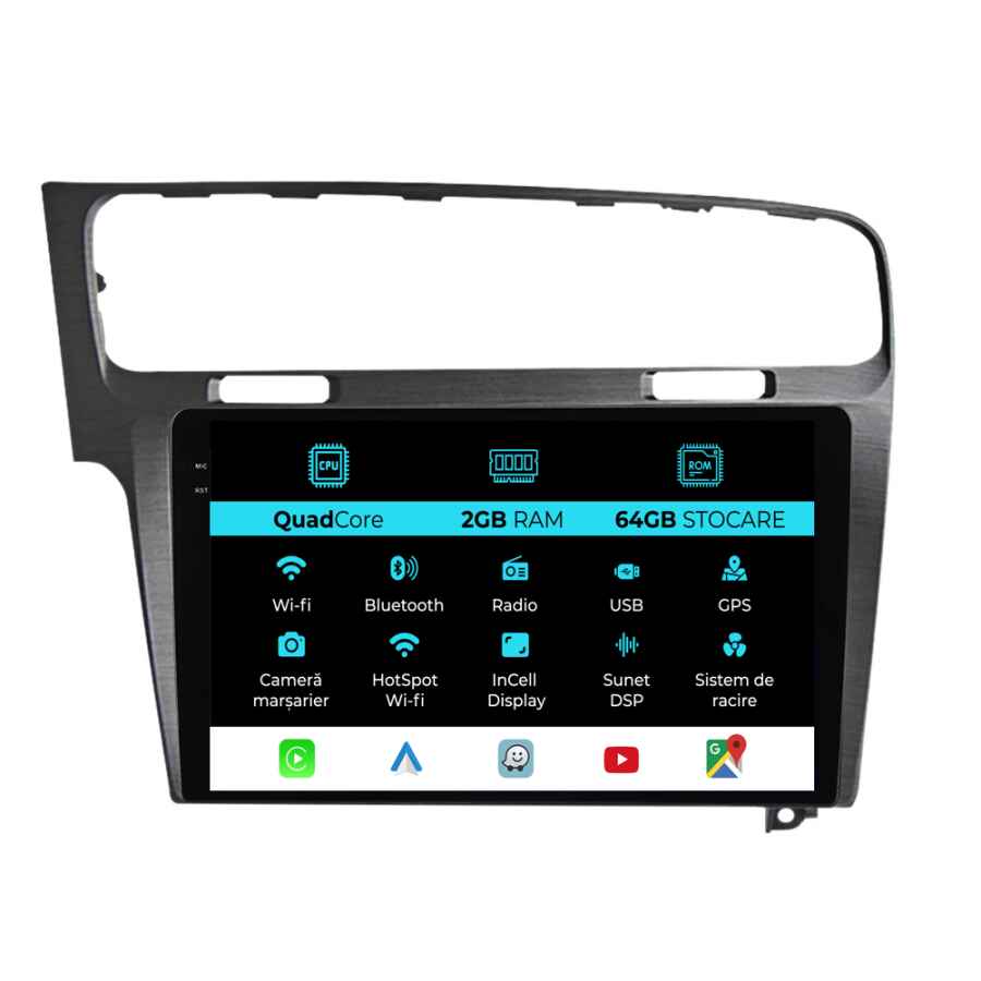 Navigatie Dedicata Volkswagen Golf 7 (2013-2020)