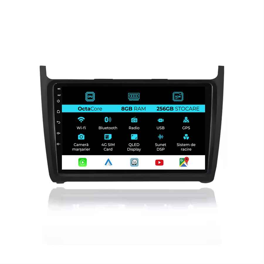 Navigatie Dedicata Volkswagen Polo (2009-2018)