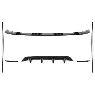 Pachet Exterior Aero compatibil cu Mercedes GLB X247 (2019-2023) Negru
