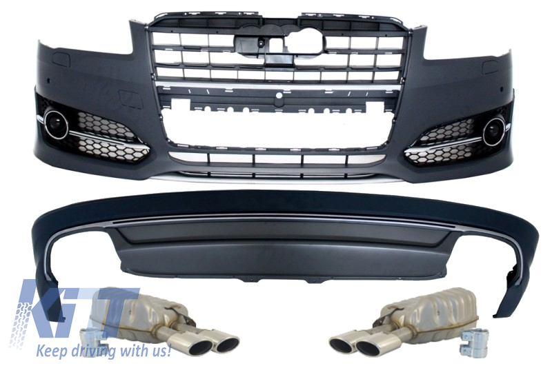 Pachet Exterior compatibil cu AUDI A8 D4 (2015-up) S8 Design Pachet Exterior compatibil cu AUDI A8 D4 (2015-up) S8 Design