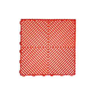 Pardoseala Modulara Ventilata pentru Garaj Depozit Portocaliu