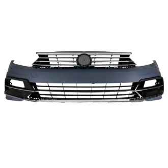 Bara fata pentru VW Passat B8 2014-2018 design R cu grila neagra