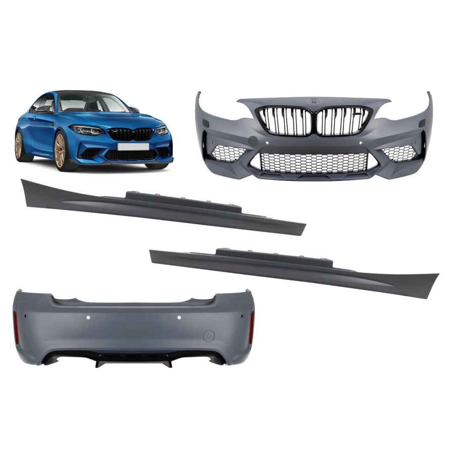 Pachet exterior BMW seria 2 F22 F23 M competition 2013-2020