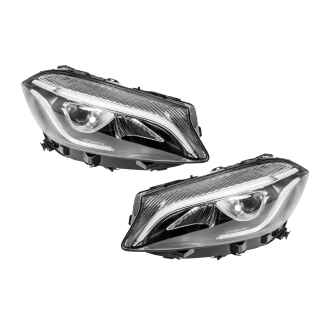 Faruri Full LED compatibil cu Mercedes A-Class W176 (2012-2018) doar pentru Xenon