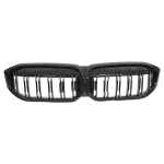 Grile Centrale compatibil cu BMW 3 Series G20 Sedan G21 Touring (2023-2025) Negru Lucios M Design